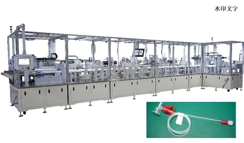 Машина для сборки трубок для гемодиализа 