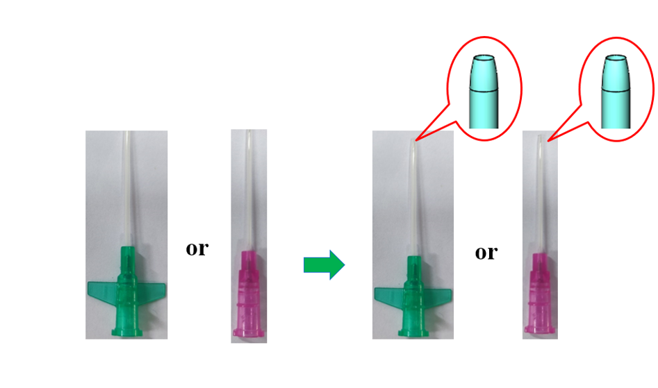 IV катетер с крылом 1-3