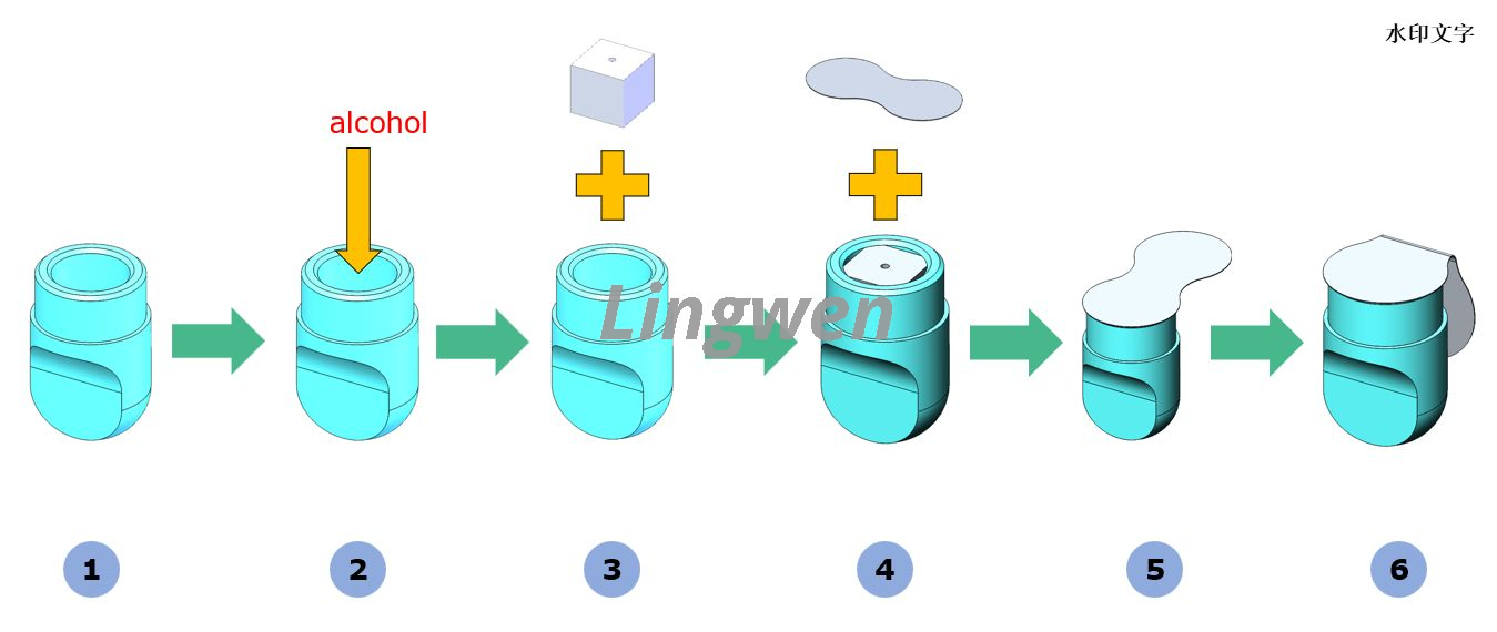 дезинфицирующий колпачок-5