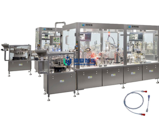 Автоматическая машина для сборки удлинительных трубок